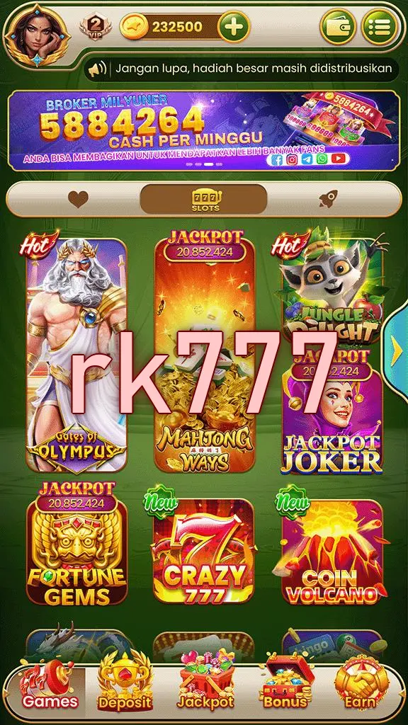 rk777 Masuk